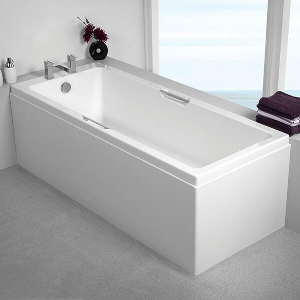 Carron Quantum Integra Single Ended Rectangular Bath