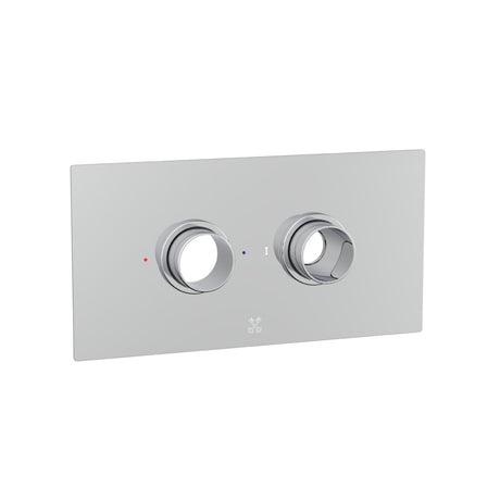 Cudore Concealed One Outlet Shower Valve with Horizontal Chrome Plate