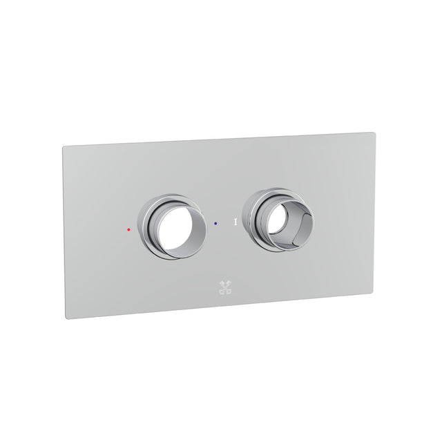Cudore Concealed One Outlet Shower Valve with Horizontal Chrome Plate