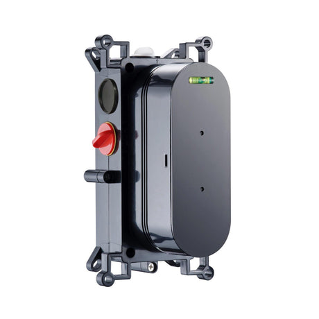 Cudore Concealed One Outlet Shower Valve with Horizontal Chrome Plate valve