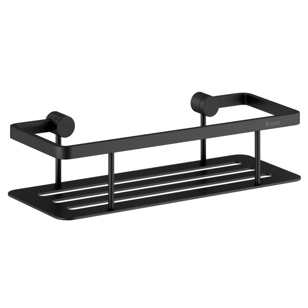 Smedbo Sideline Shower Basket Matt Black