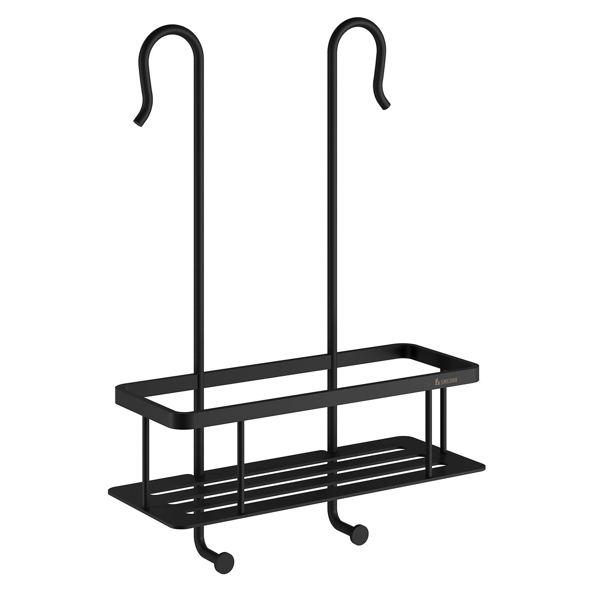 Smedbo Sideline Shower Basket for Mixer Shower Matt Black DB3048