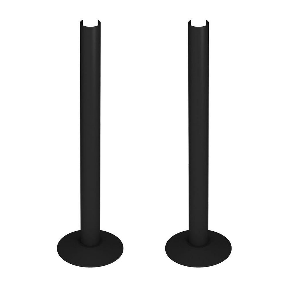 Eastbrook 200mm Clip On Pipe Shroud and Collar Kit Black