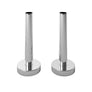Eastbrook 200mm Slide On Pipe Shroud and Collar Kit Chrome