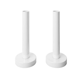 Eastbrook 200mm Slide On Pipe Shroud and Collar Kit Gloss White