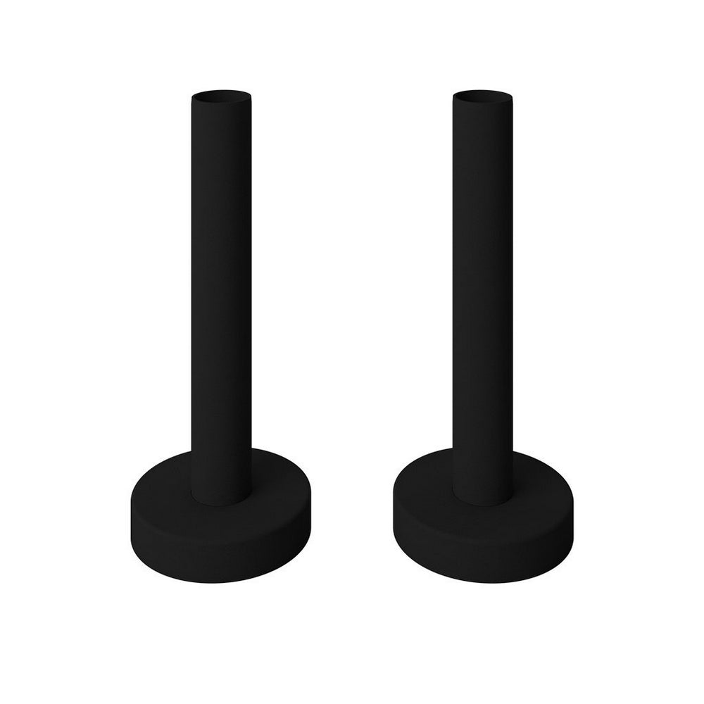 Eastbrook 200mm Slide On Pipe Shroud and Collar Kit Matt Black