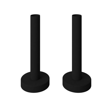 Eastbrook 200mm Slide On Pipe Shroud and Collar Kit Matt Black