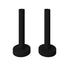 Eastbrook 200mm Slide On Pipe Shroud and Collar Kit Matt Black