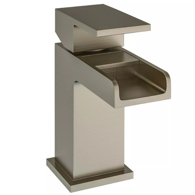 Eastbrook Abberton Brushed Brass Mini Basin Mixer with Waste 79.1033