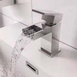 Eastbrook Abberton Chrome Basin Mixer with Waste Lifestyle 79.1034