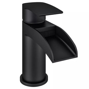Eastbrook Aston Black Basin Mixer with Waste 79.1015