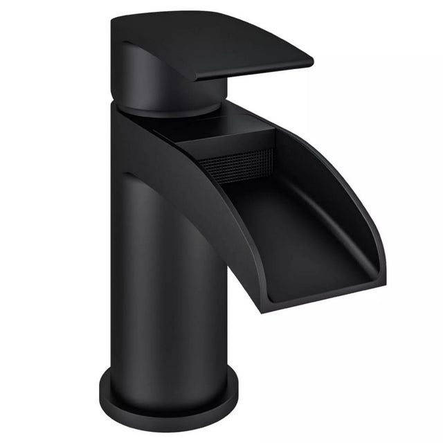 Eastbrook Aston Black Basin Mixer with Waste 79.1015