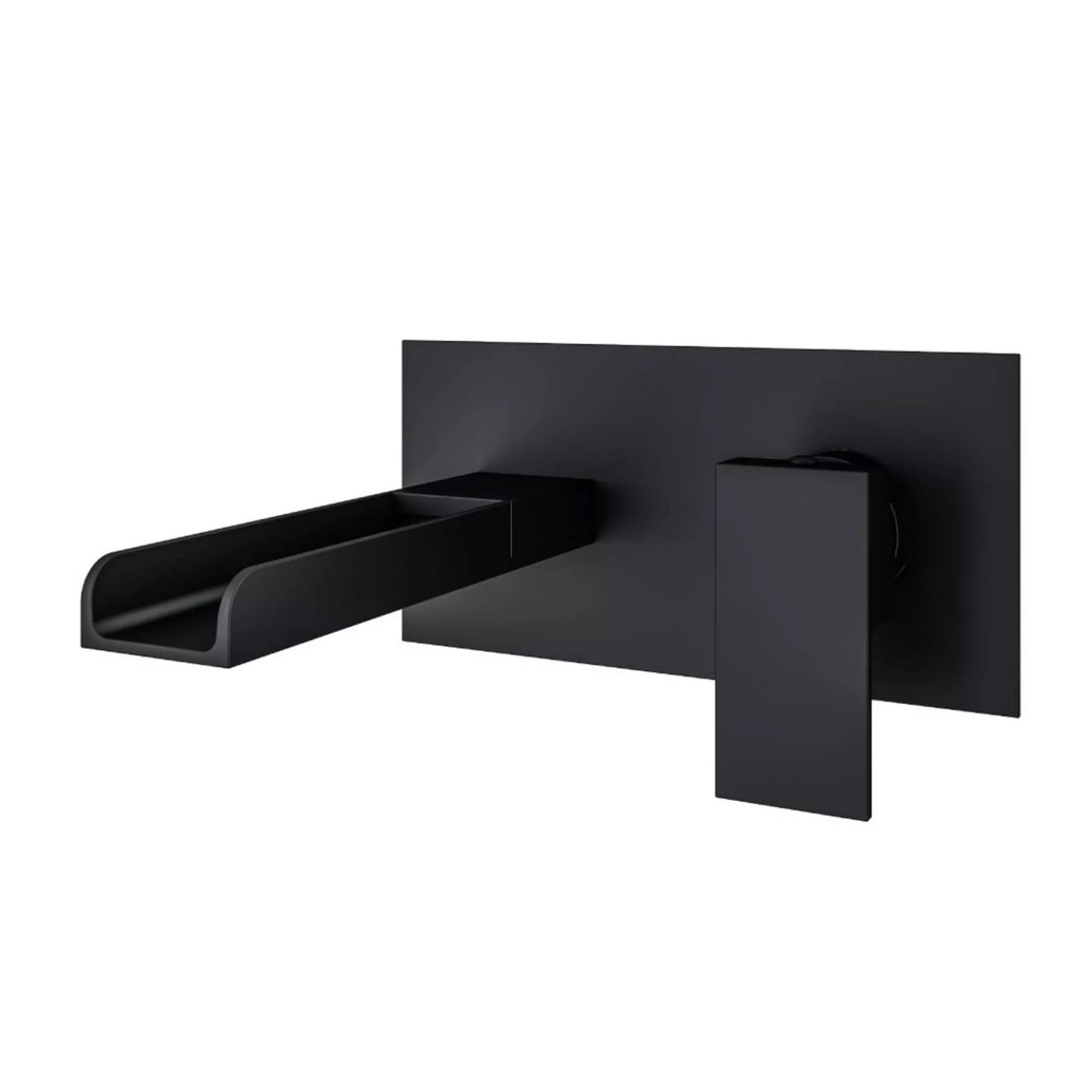 Eastbrook Chetwode Black Wall Mounted Basin Mixer 79.1052