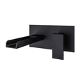 Eastbrook Chetwode Black Wall Mounted Basin Mixer 79.1052