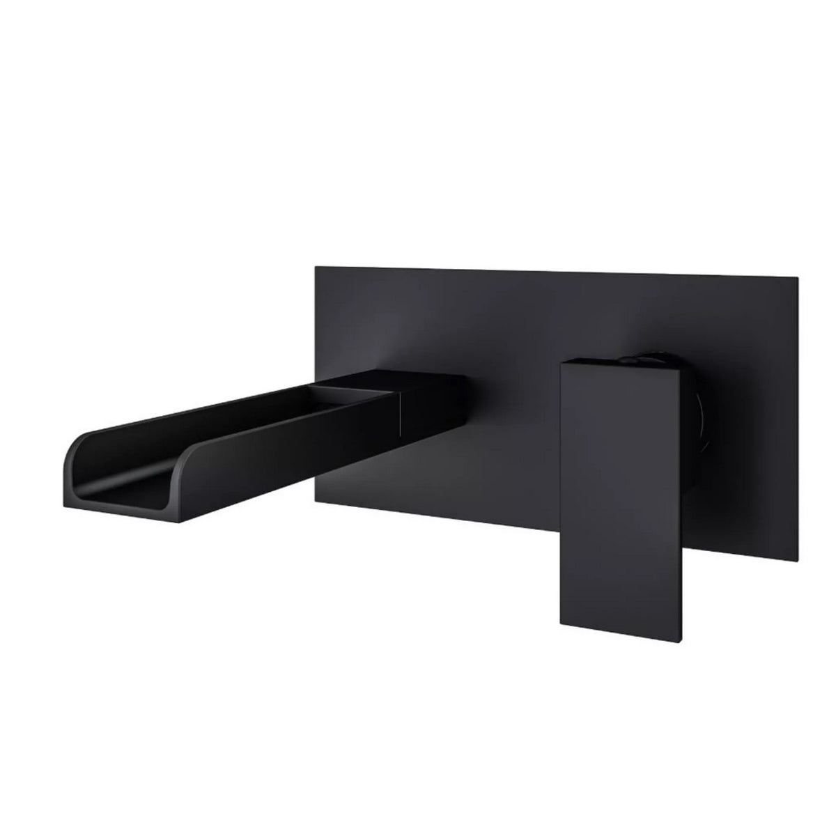 Eastbrook Chetwode Black Wall Mounted Basin Mixer 79.1052