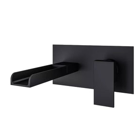 Eastbrook Chetwode Black Wall Mounted Basin Mixer 79.1052