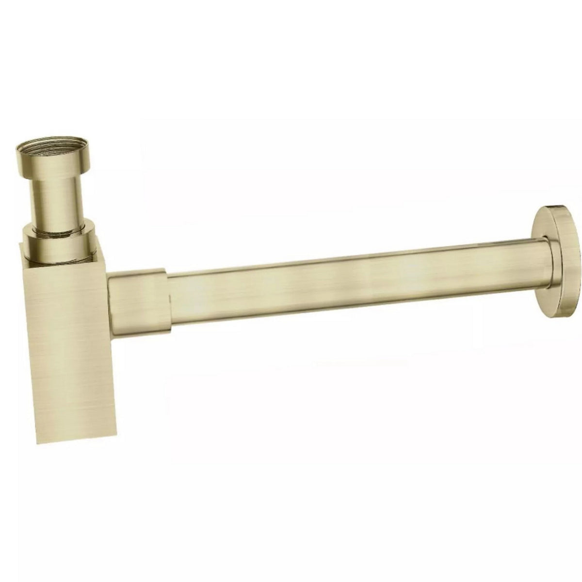 Eastbrook Cottisford Brushed Brass Square Bottle Trap 79.1059
