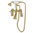 Eastbrook Haymarket Brushed Brass Luxury Bath Shower Mixer 79.2011