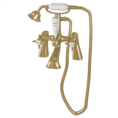 Eastbrook Haymarket Brushed Brass Luxury Bath Shower Mixer 79.2011