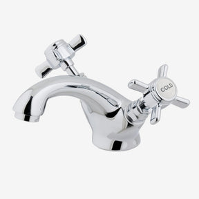 Eastbrook Haymarket Chrome Basin Mixer with Click Waste 79.2005