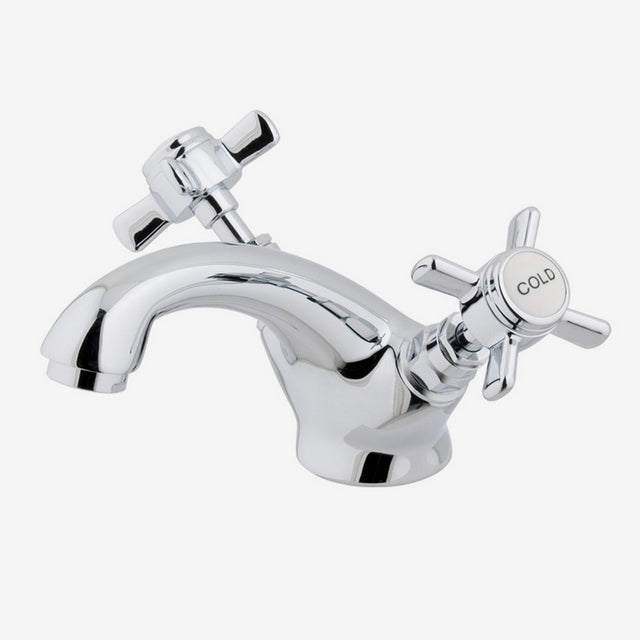 Eastbrook Haymarket Chrome Basin Mixer with Click Waste 79.2005