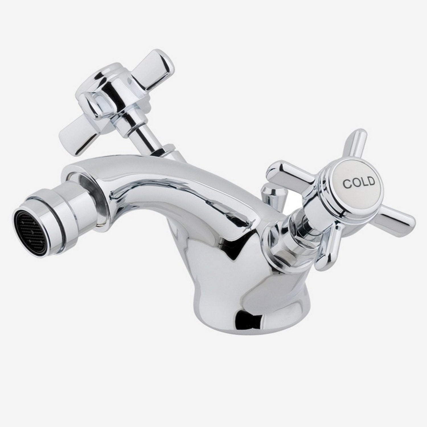 Eastbrook Haymarket Chrome Bidet Mixer with Pop Up Waste 79.0011