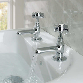Eastbrook Haymarket Chrome Standard Basin Taps 79.0007