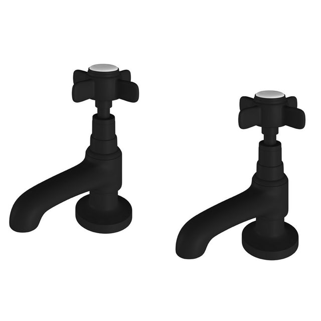 Eastbrook Haymarket Matt Black Bath Taps 79.2003