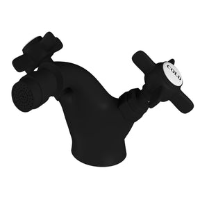 Eastbrook Haymarket Matt Black Bidet Mixer with Pop Up Waste 79.2007