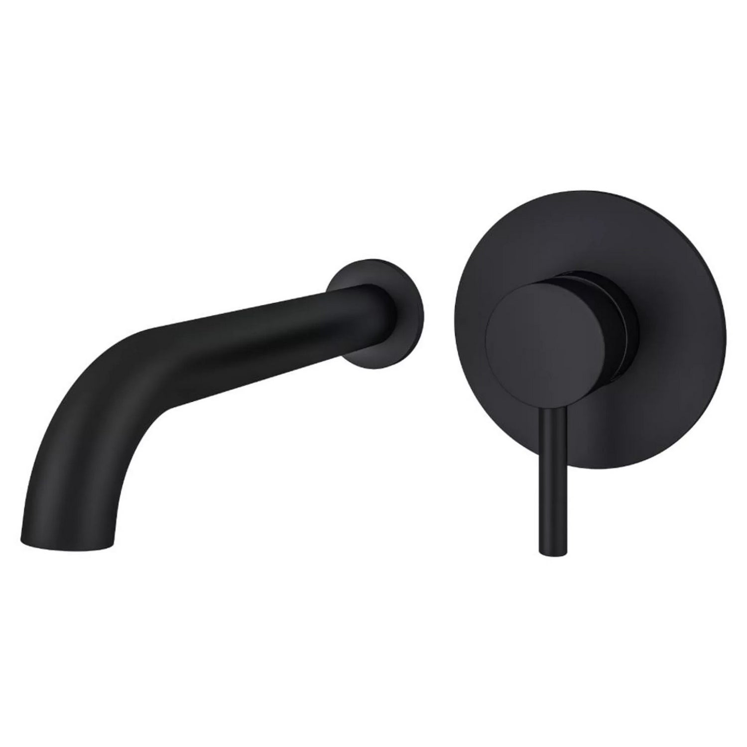 Eastbrook Heyford Black Wall Mounted Bath Tap 79.1008