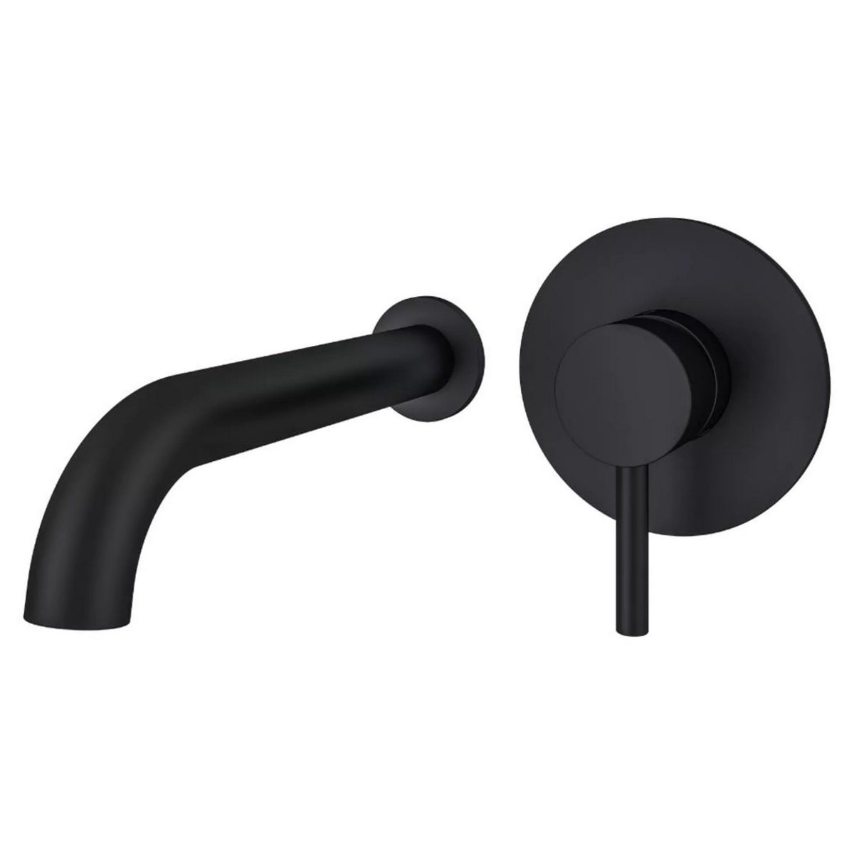 Eastbrook Heyford Black Wall Mounted Bath Tap 79.1008