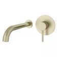 Eastbrook Heyford Brushed Brass Wall Mounted Basin Tap 79.1006