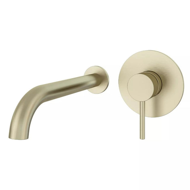 Eastbrook Heyford Brushed Brass Wall Mounted Basin Tap 79.1006