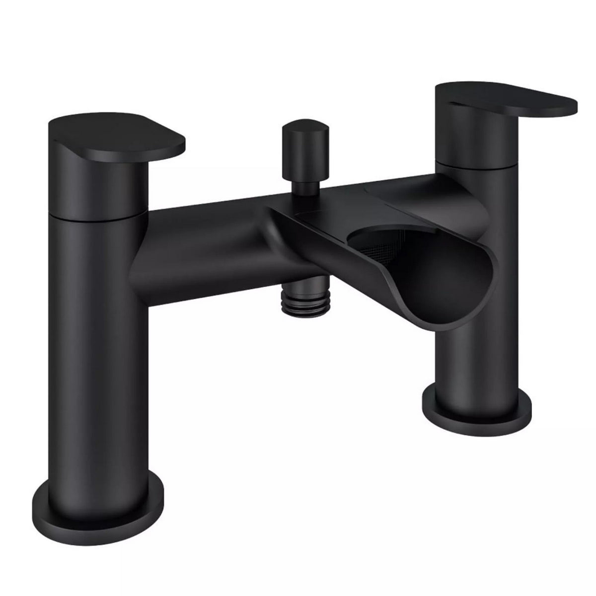 Eastbrook Ledwell Black Bath Shower Mixer 79.1022