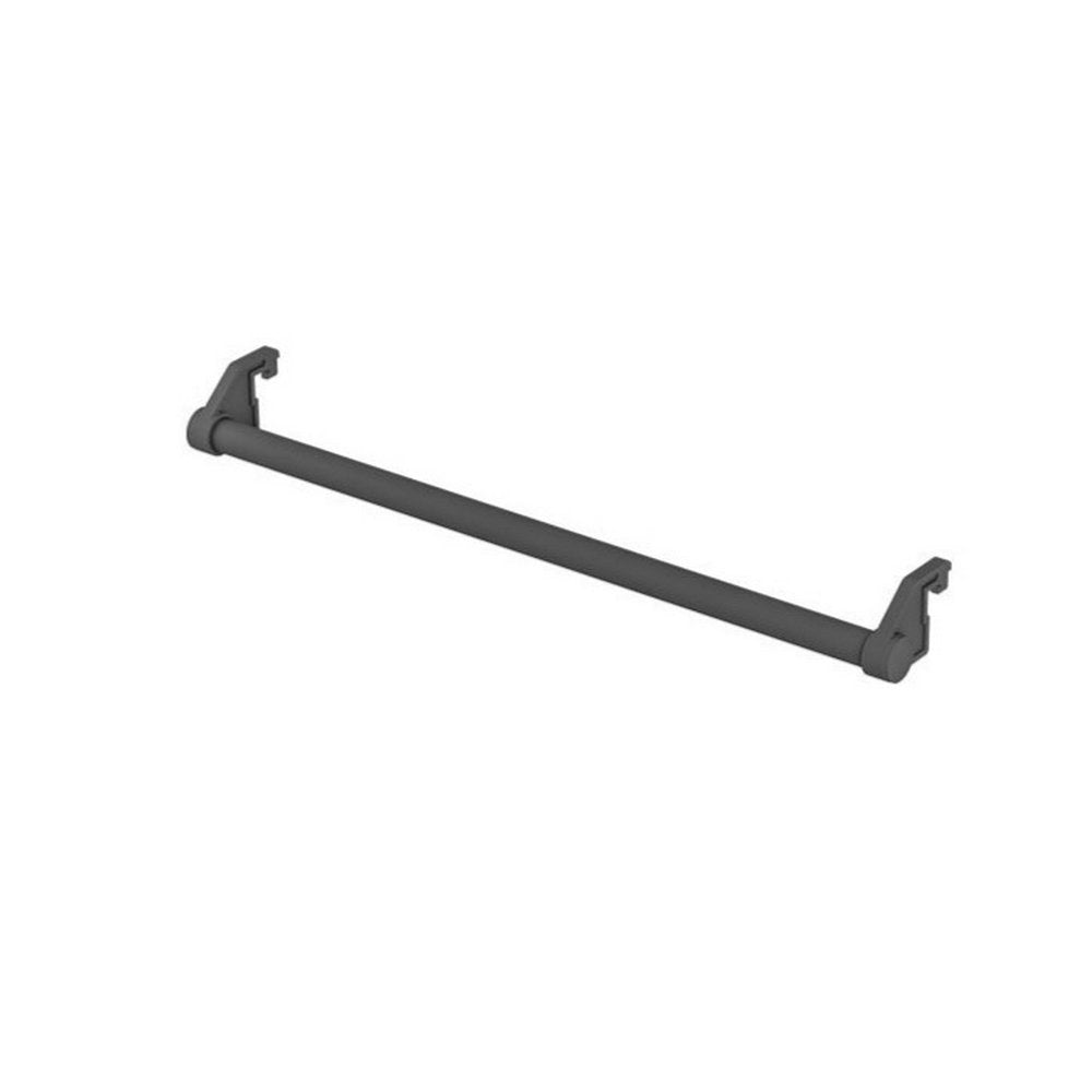 Eastbrook Matt Anthracite Compact Panel Radiator Towel Hanger