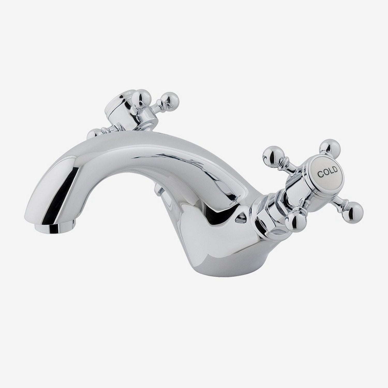 Eastbrook Portobello Chrome Basin Mixer with Click Waste 79.0002