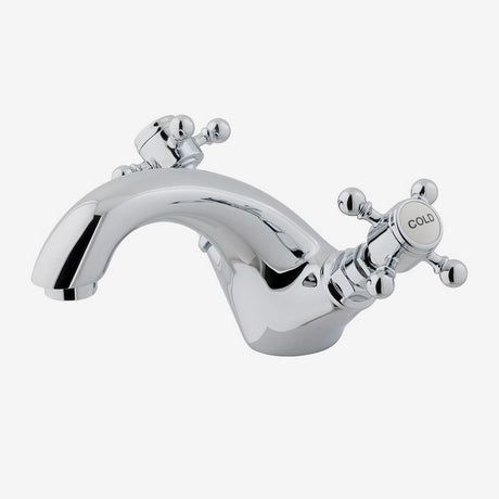Eastbrook Portobello Chrome Basin Mixer with Click Waste 79.0002