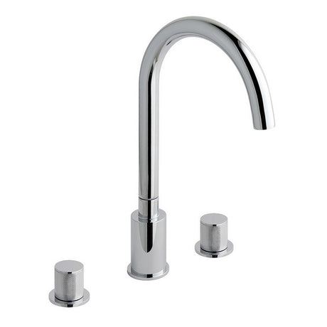 Eastbrook Prado Cylinder Chrome 3 Hole Bath Filler 79.0056