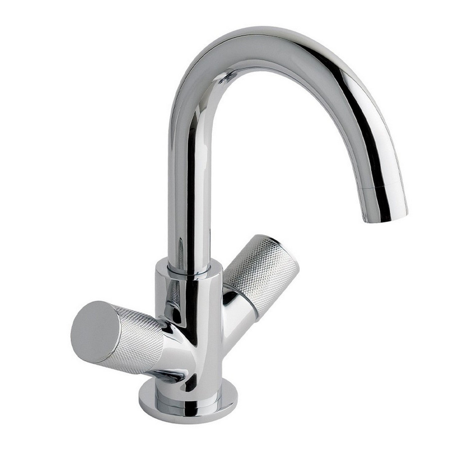 Eastbrook Prado Cylinder Chrome Basin Mixer with Waste