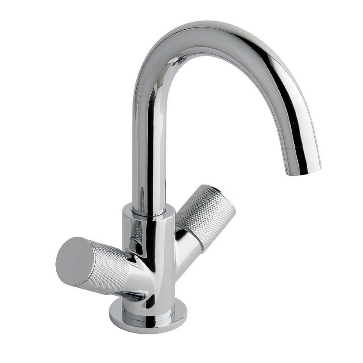 Eastbrook Prado Cylinder Chrome Basin Mixer with Waste