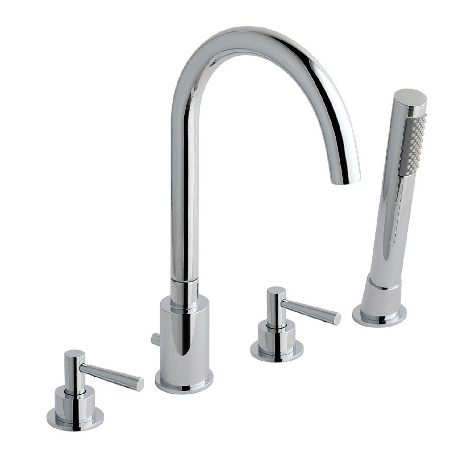 Eastbrook Prado Lever Chrome 4 Hole Bath Shower Mixer 79.0034