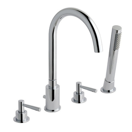 Eastbrook Prado Lever Chrome 4 Hole Bath Shower Mixer 79.0034