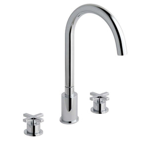 Eastbrook Prado Star Chrome 3 Hole Bath Filler 79.0046