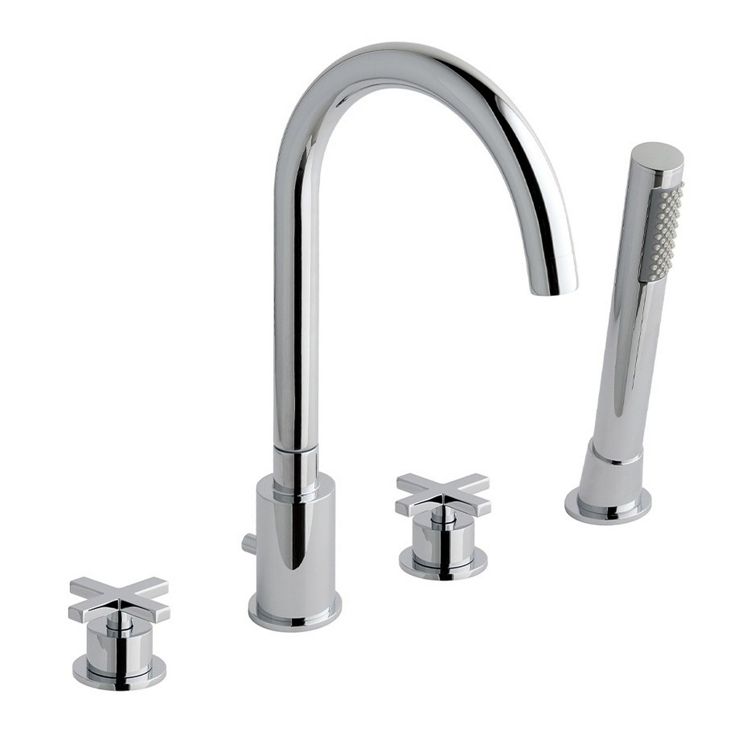 Eastbrook Prado Star Chrome 4 Hole Bath Shower Mixer 79.0044