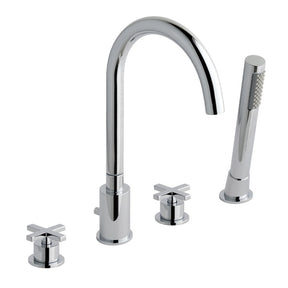 Eastbrook Prado Star Chrome 4 Hole Bath Shower Mixer 79.0044