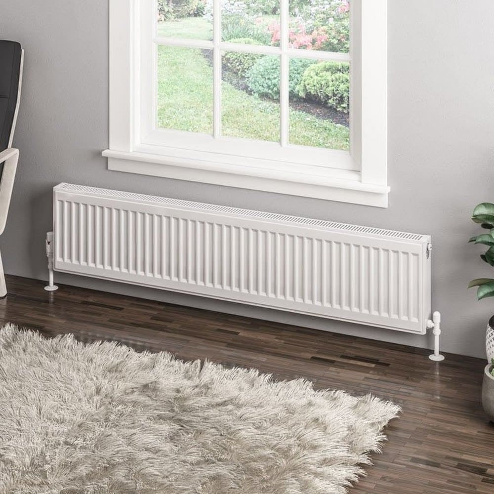 Eastbrook Type 11 300mm High Gloss White Compact Panel Radiator 1400mm