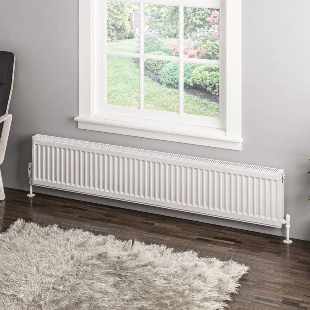 Eastbrook Type 11 300mm High Gloss White Compact Panel Radiator 1600mm