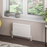 Eastbrook Type 21 400mm High Gloss White Compact Panel Radiator 600mm