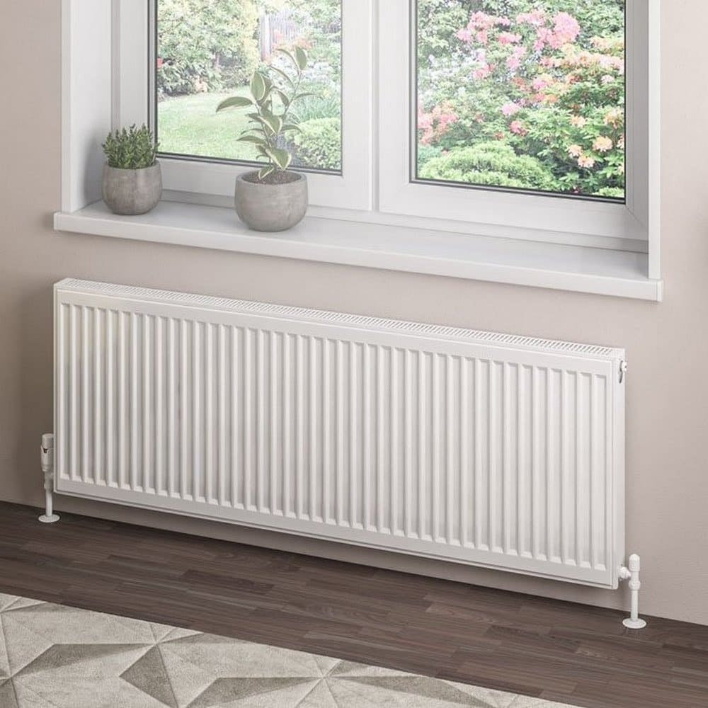 Eastbrook Type 21 500mm High Gloss White Compact Panel Radiator 1400mm