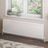 Eastbrook Type 21 500mm High Gloss White Compact Panel Radiator 1600mm